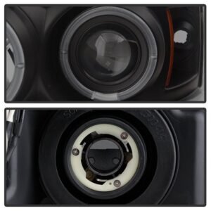 Ford F150 04-08 Projector Headlights - Black Smoke - Image 3