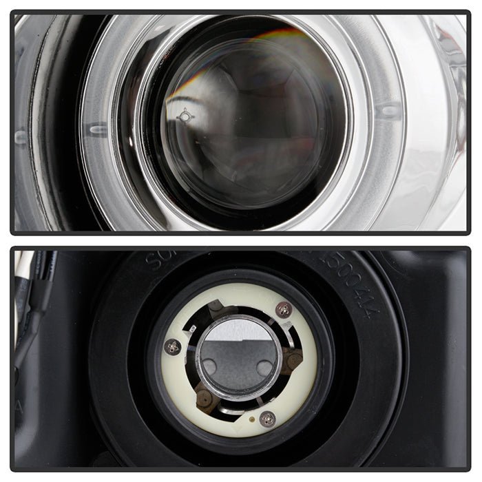 Ford F150 04-08 Projector Headlights- Chrome