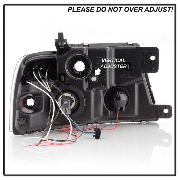 Ford F150 04-08 Projector Headlights- Chrome