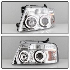 Ford F150 04-08 Projector Headlights- Chrome - Image 7