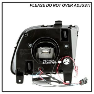 Ford Mustang 2005-2008 Equipped Headlights - Black - Image 5