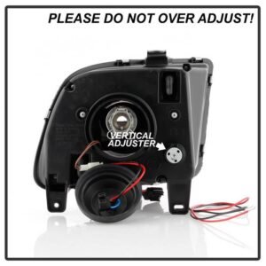 Ford Mustang 2005-2008 Projector Headlights - DRL LED - Chrome - Image 5
