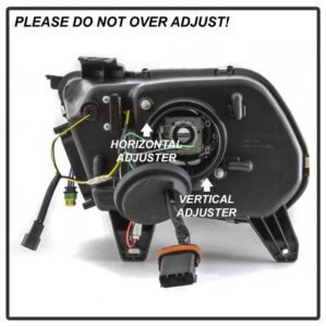 Ford Mustang 2013-2014 Projector Headlights - Sequential Turn Signal - Black - Image 5
