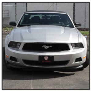Ford Mustang 2010-2014 Projector Headlights - LED Sequential Turn Signals - Black - Image 14