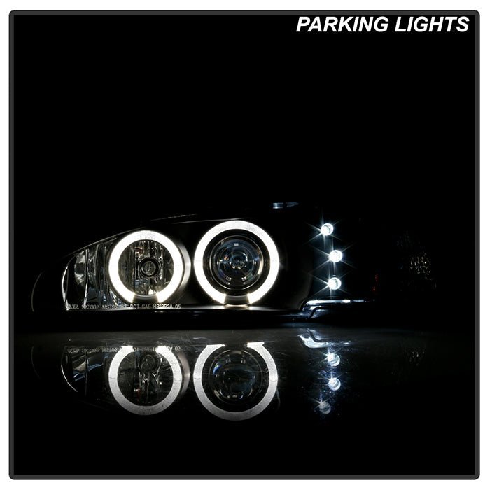 Ford Mustang 94-98 Projector Headlights - Black