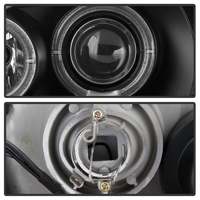 Ford Mustang 94-98 Projector Headlights - Black