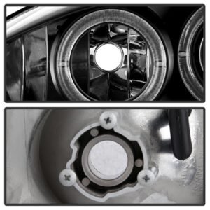 Ford Mustang 94-98 Projector Headlights - Black - Image 4