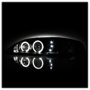 Ford Mustang 94-98 Projector Headlights - Black - Image 8