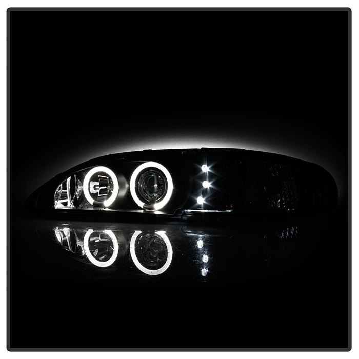 Ford Mustang 94-98 Projector Headlights - Black