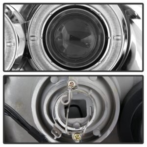 Ford Mustang 94-98 Projector Headlights - Chrome - Image 3