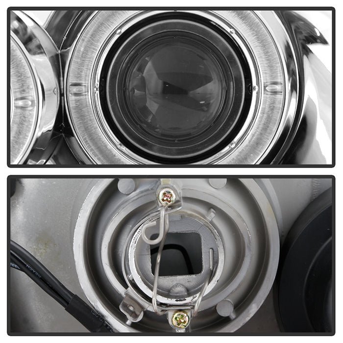Ford Mustang 94-98 Projector Headlights - Chrome