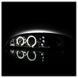 Ford Mustang 94-98 Projector Headlights - Chrome - Image 8