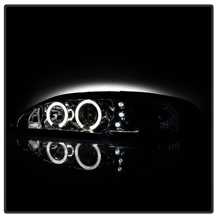 Ford Mustang 94-98 Projector Headlights - Chrome