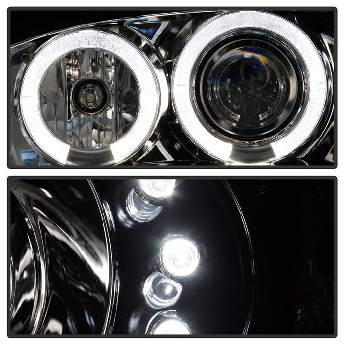 Ford Mustang 94-98 Projector Headlights - Chrome