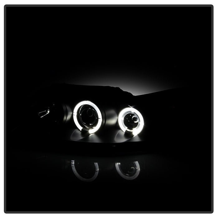 Ford Mustang 99-04 Projector Headlights - LED Halo - Black