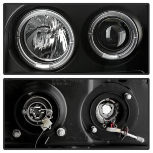 GMC Sierra 1500/2500/3500 07-13/GMC Sierra Denali 08-13/GMC Sierra 2500HD/3500HD 07-13 Projector Headlight All Black - Image 3