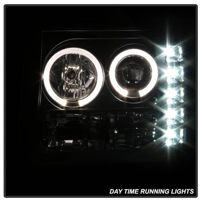 GMC Sierra 1500/2500/3500 07-13 / GMC Sierra Denali 08-13 /GMC Sierra 2500HD/3500HD 07-13 Projector Headlights -Black