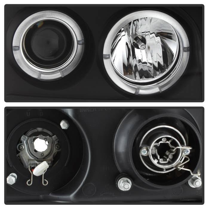 GMC Sierra 1500/2500/3500 07-13 / GMC Sierra Denali 08-13 /GMC Sierra 2500HD/3500HD 07-13 Projector Headlights -Black