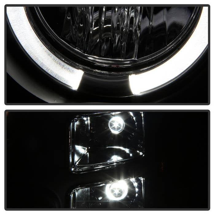 GMC Sierra 1500/2500/3500 07-13 / GMC Sierra Denali 08-13 /GMC Sierra 2500HD/3500HD 07-13 Projector Headlights -Black