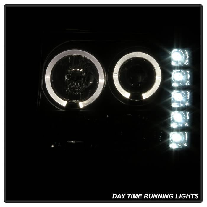 GMC Sierra 1500/2500/3500 07-13 / GMC Sierra Denali 08-13 / GMC Sierra 2500HD/3500HD 07-13 Projector Headlights - Black Smoke