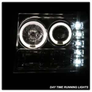 GMC Sierra 1500/2500/3500 07-13 /GMC Sierra Denali 08-13/GMC Sierra 2500HD/3500HD 07-3 Projector Headlights-Chrome - Image 9