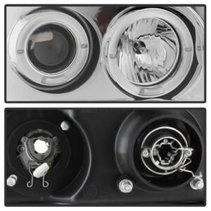 GMC Sierra 1500/2500/3500 07-13 /GMC Sierra Denali 08-13/GMC Sierra 2500HD/3500HD 07-3 Projector Headlights-Chrome - Image 3