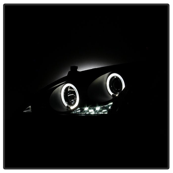 Honda Accord 03-07 Projector Headlights- Black