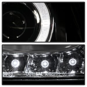 Honda Accord 03-07 Projector Headlights - Chrome - Image 11