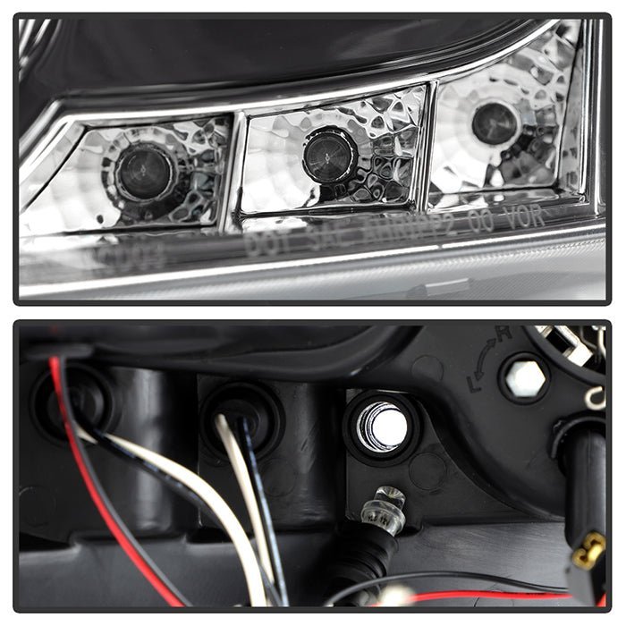 Honda Accord 03-07 Projector Headlights - Chrome