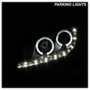 Honda Accord 08-12 4Dr Projector Headlights- Black - Image 10