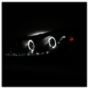 Honda Accord 08-12 4Dr Projector Headlights- Black - Image 8