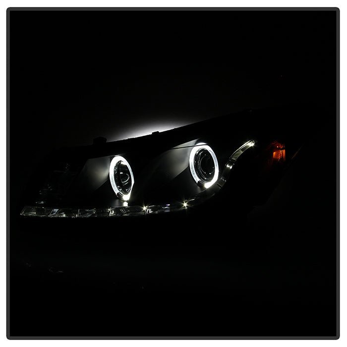 Honda Accord 08-12 4Dr Projector Headlights- Black
