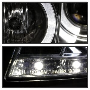 Honda Accord 08-12 4Dr Projector Headlights- Chrome - Image 11