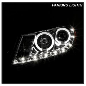 Honda Accord 08-12 4Dr Projector Headlights- Chrome - Image 12