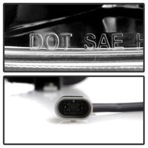 Honda Accord 08-12 4Dr Projector Headlights- Chrome - Image 6
