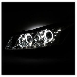 Honda Accord 08-12 4Dr Projector Headlights- Chrome - Image 9