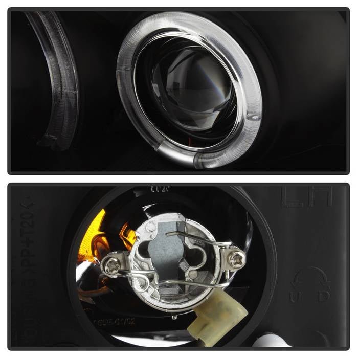 Honda Civic 06-08 2Dr Projector Headlights- Black