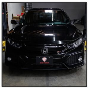 Honda Civic 16-20 2DR/4DR/Hatchback Projector Headlight-Black - Image 10