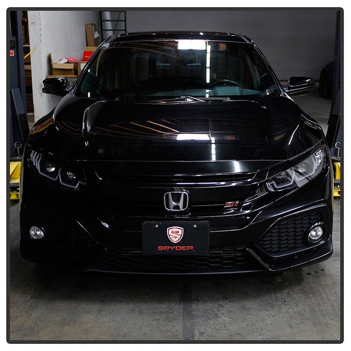 Honda Civic 16-20 2DR/4DR/Hatchback Projector Headlight-Black