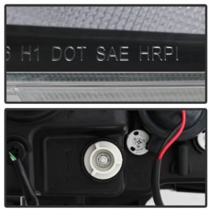 Honda Civic 16-20 2DR/4DR/Hatchback Projector Headlight-Black - Image 5