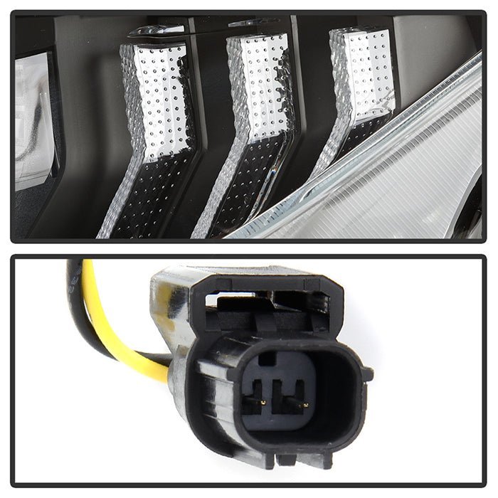 Honda Civic 16-20 2DR/4DR/Hatchback Projector Headlight-Black