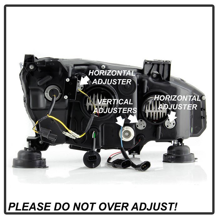 Honda Civic 16-20 2DR/4DR/Hatchback Projector Headlight-Black