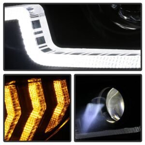 Honda Civic 16-20 2DR/4DR/Hatchback Projector Headlight-Black - Image 8