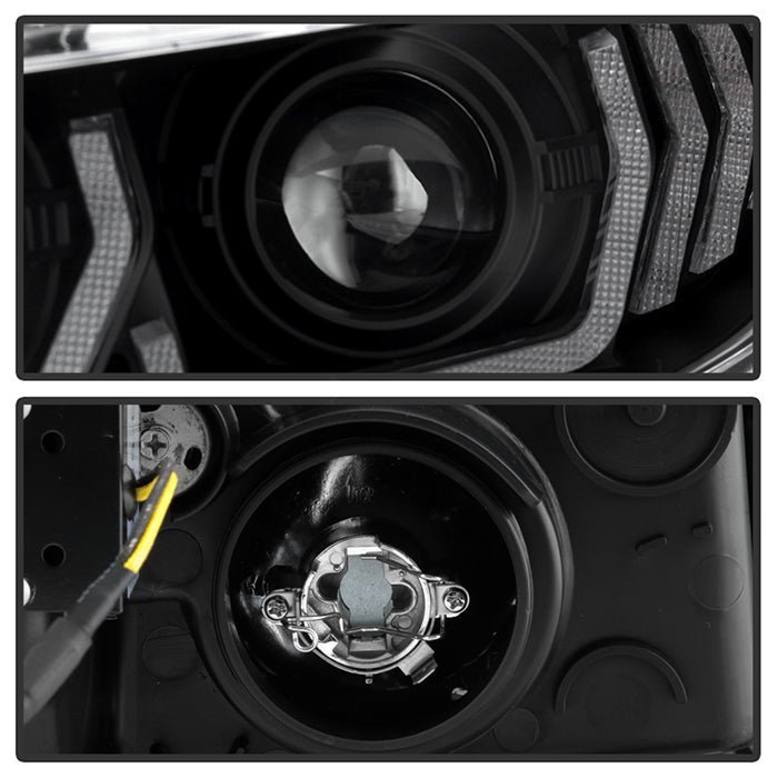 Honda Civic 2016-2020 2DR/4DR/ Projector Headlights - Black