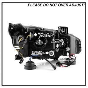 Honda Civic 2016-2020 2DR/4DR/ Projector Headlights - Black - Image 7