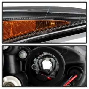 Hyundai Elantra 11-13 Projector Headlights - Black - Image 4