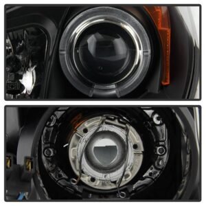 Hyundai Genesis 10-12 Projector Headlights - Black - Image 3