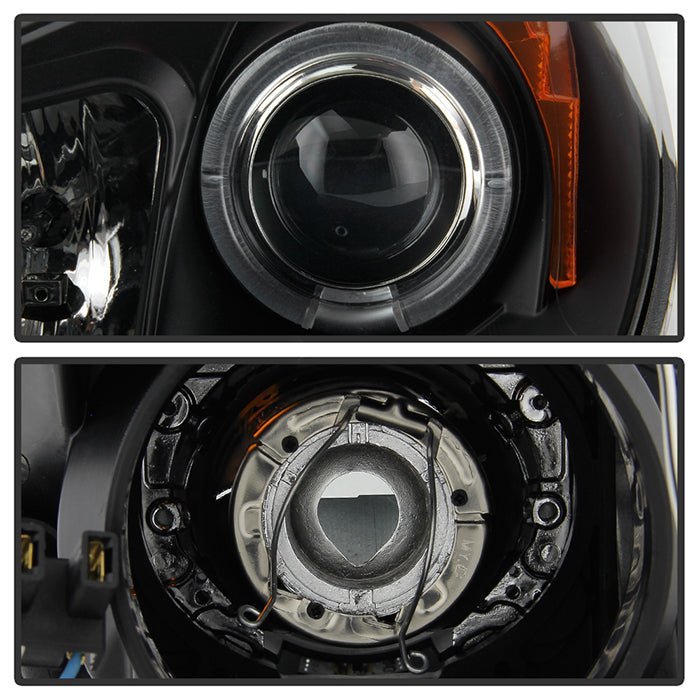 Hyundai Genesis 10-12 Projector Headlights - Black