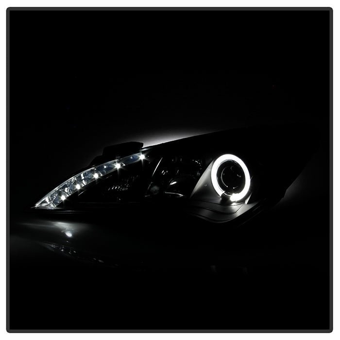 Hyundai Genesis 10-12 Projector Headlights - Black