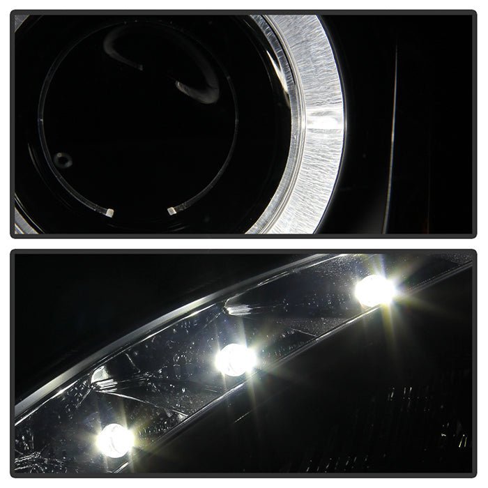 Hyundai Genesis 10-12 Projector Headlights - Black